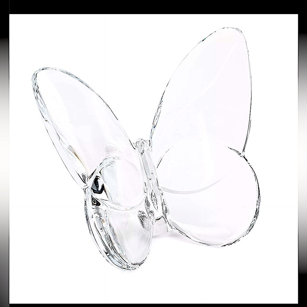 Baccarat Lucky Clear Butterfly